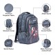 KIASH 33Liters Stylish Water-Resistant Polyester Backpack for Men & Women with Padded Shoulder Straps | Full Mesh Back Backpack for Office, Traveling, School, and College