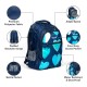 KIASH 31Liters Water-Resistant Polyester Backpack for School Boys & Girls with Padded Shoulder Straps | Stylish Printed Daypack Picnic Backpack for Kids