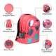 KIASH 31Liters Water-Resistant Polyester Backpack for School Boys & Girls with Padded Shoulder Straps | Stylish Printed Daypack Picnic Backpack for Kids