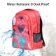 KIASH 31Liters Water-Resistant Polyester Backpack for School Boys & Girls with Padded Shoulder Straps | Stylish Printed Daypack Picnic Backpack for Kids