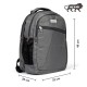 KIASH 33Liters Travel Laptop Backpack for Men & Women| Water Resistant & Dust Proof Backpack for College and Business| Backpack with Mesh Padding On Back & Shoulder Strap