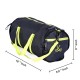 KIASH 20 LTR Gym Duffle Bag with Water Resistance Sports Duffel Bags Travel Weekender Bag for Men Women Overnight Bag with Shoes Compartment (18” X9” X9”, Blue)