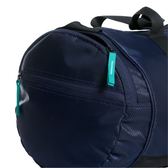 KIASH Gym Duffle Bag Water Resistance Sports Duffel Bags Travel Weekender Bag for Men Women Overnight Bag with Shoes Compartment (18” X9” X9”, Navy Blue)