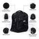 KIASH Travel Laptop Backpack for Men & Women| Water Resistant & Dust Proof Backpack for Business & College | Backpack BLACK