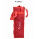 KIASH Water Bottle Bag| Carrier| Polyester Water Bottle Bag| Holder Bag Shopping |Hand Bag with Handle for Men & Women| Strap Fit Stainless Steel, Plastic Bottle (Red)