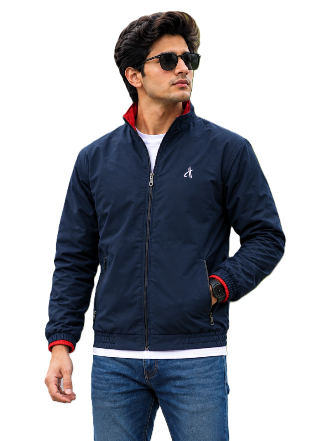 Aashi Reversible Windcheater Jacket for Men