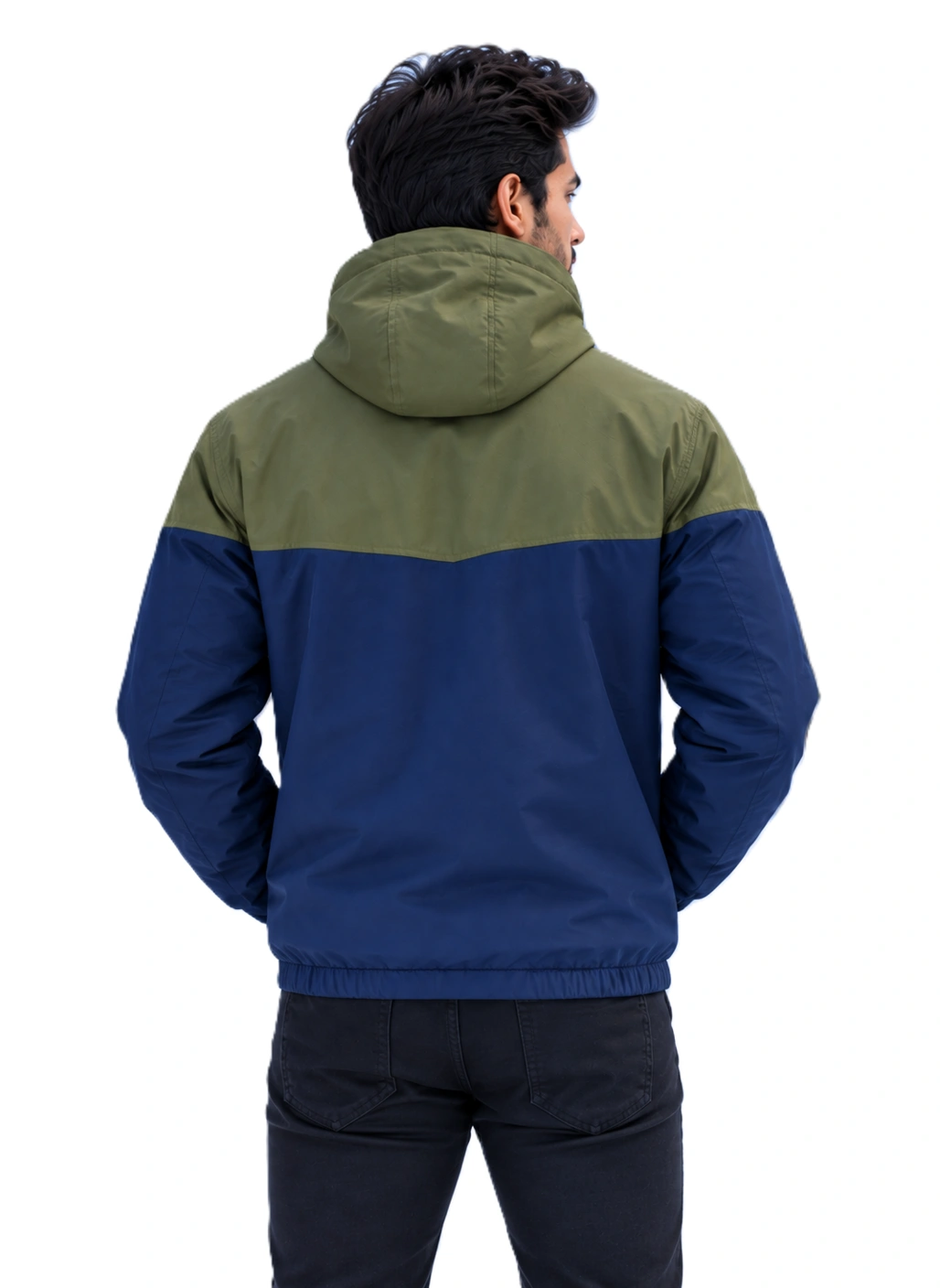 Navy Blue + Green