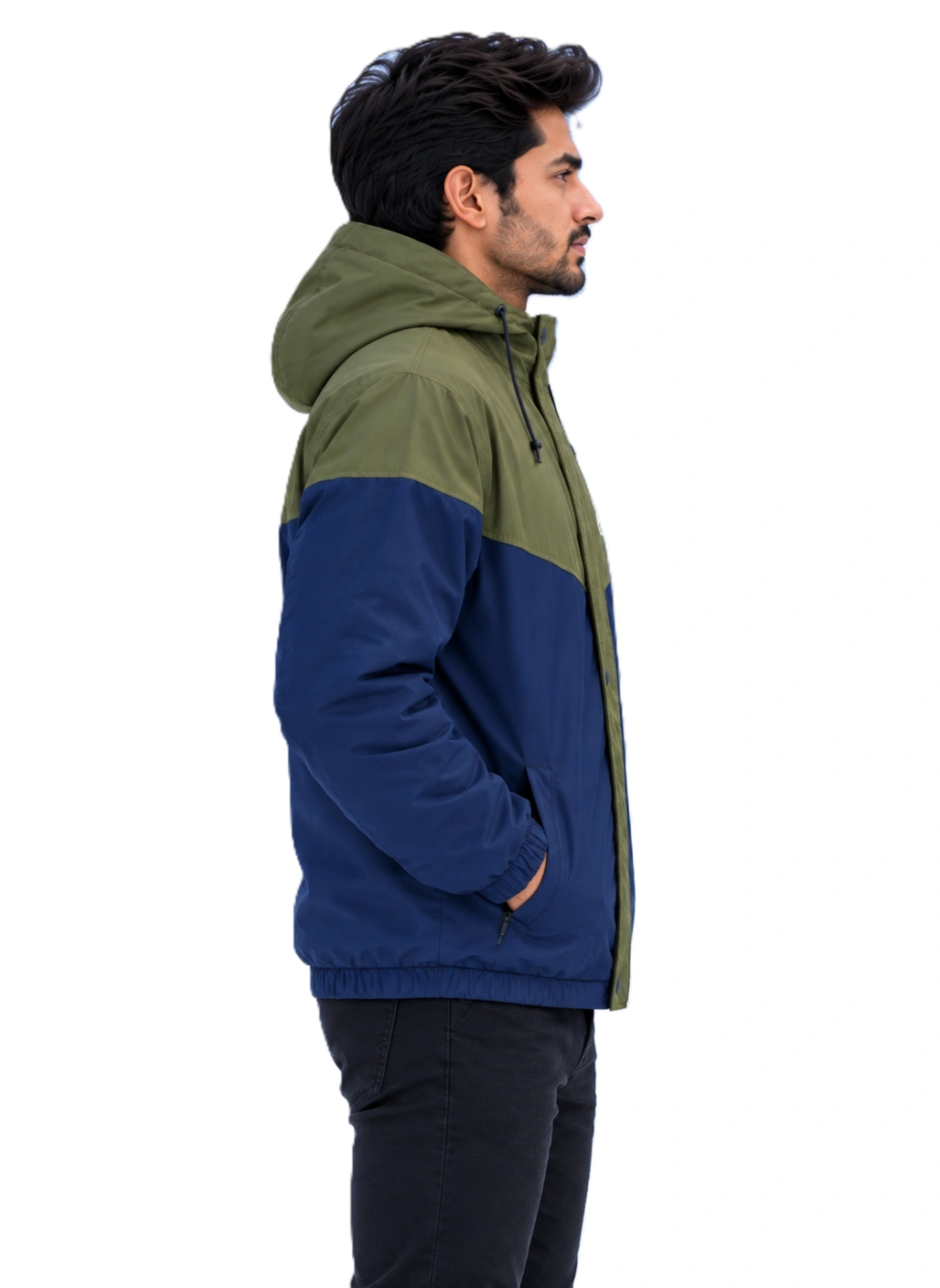 Navy Blue + Green
