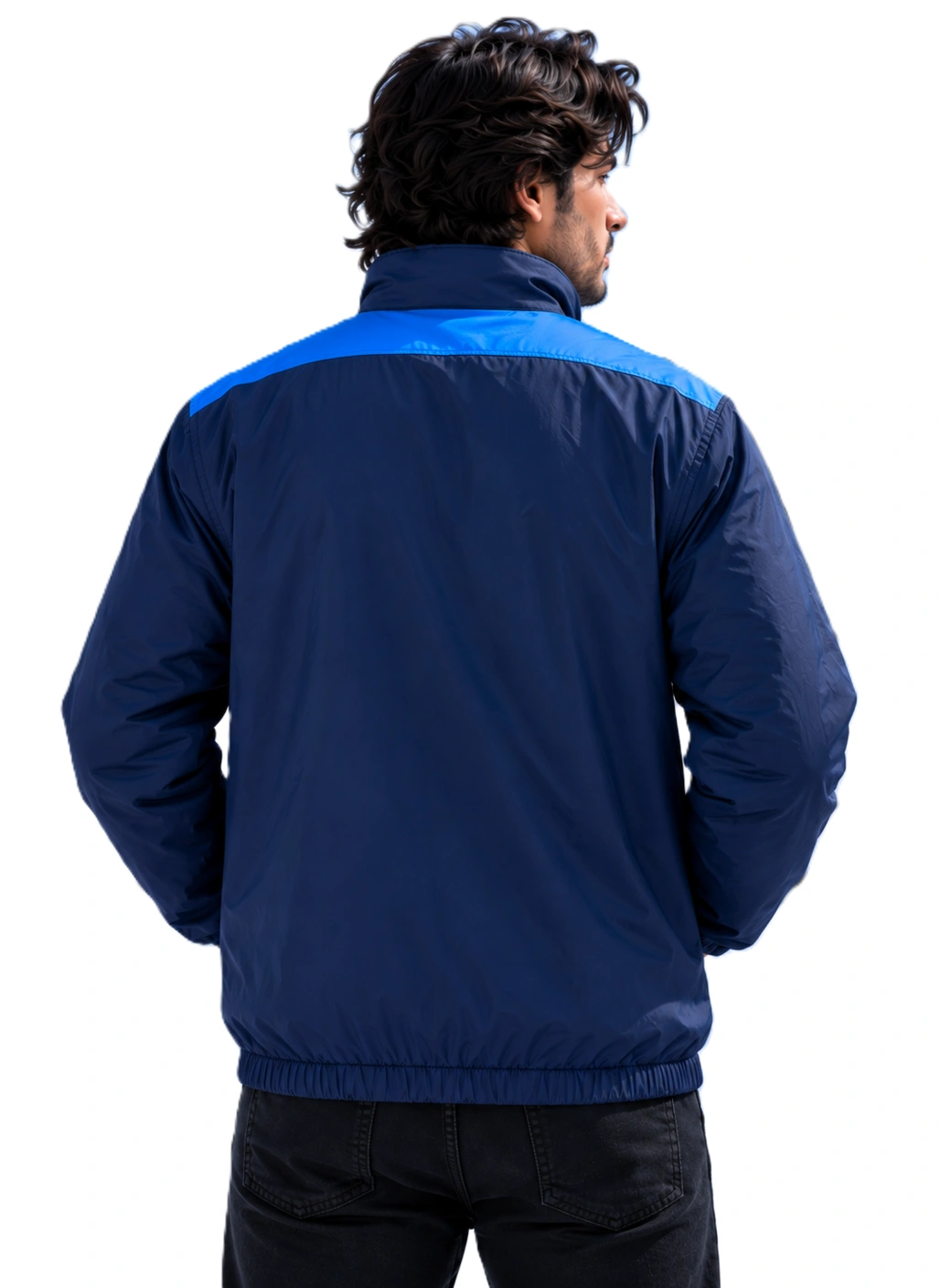 Navy Blue + Royal Blue